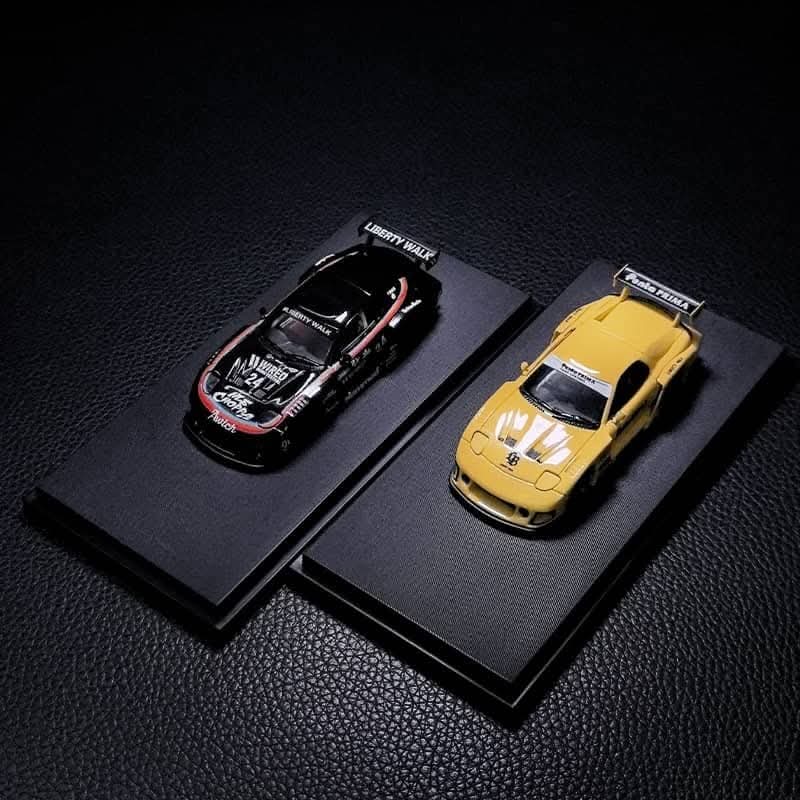 DE Code RX7 Silhoutte Yellow and Black Set