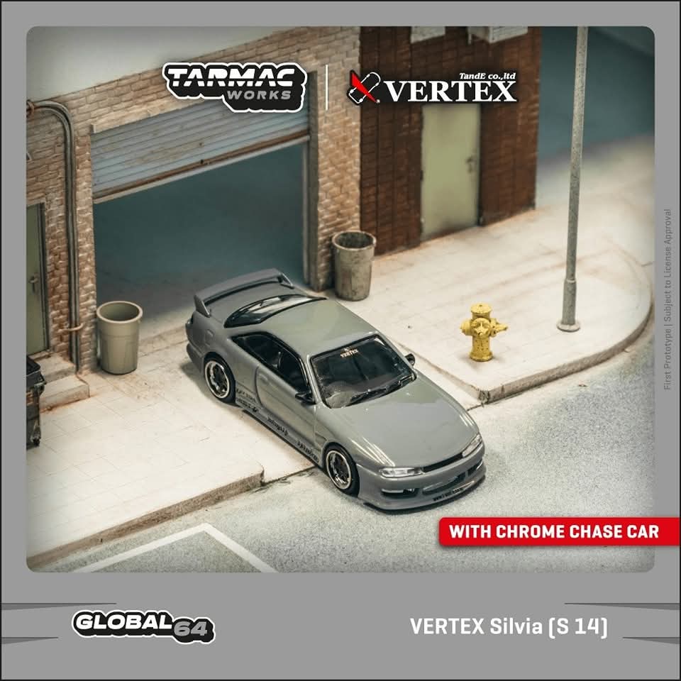 Tarmac VERTEX Silvia (S 14) Grey