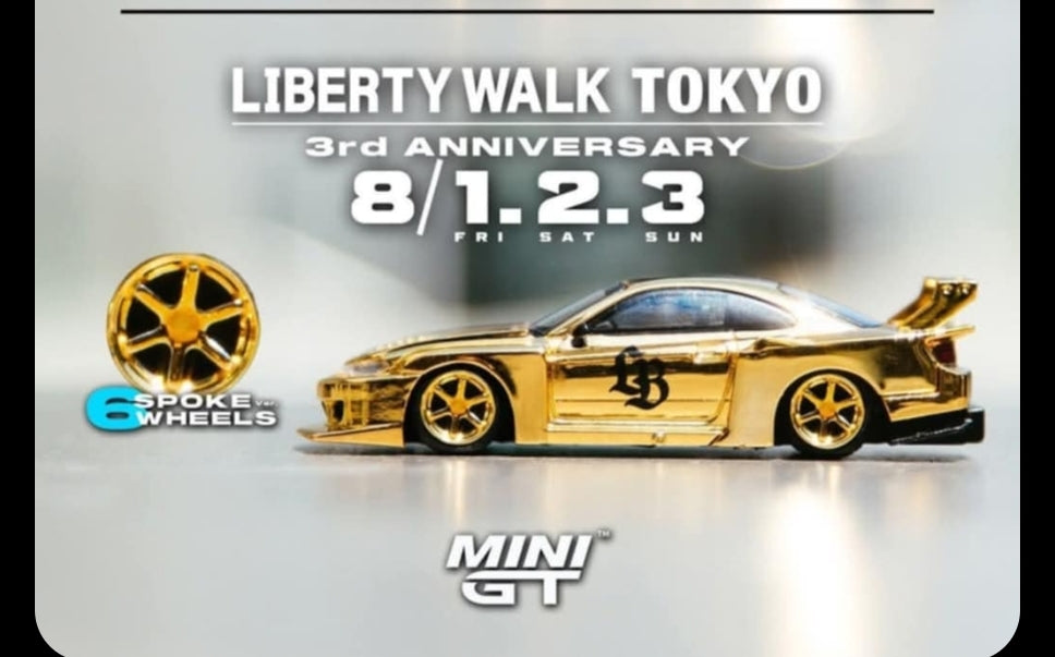 Liberty Walk Store Exclusive 6 Spoke 3rd Anniversary Exclusive