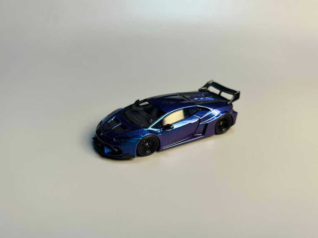 Flame 1:64 Lamborghini Huracan GT LP610 Chameleon Blue