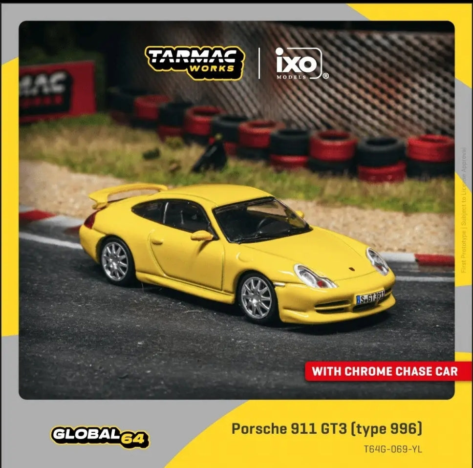 Tarmac Porsche 911 GT3 (type 996) Yellow