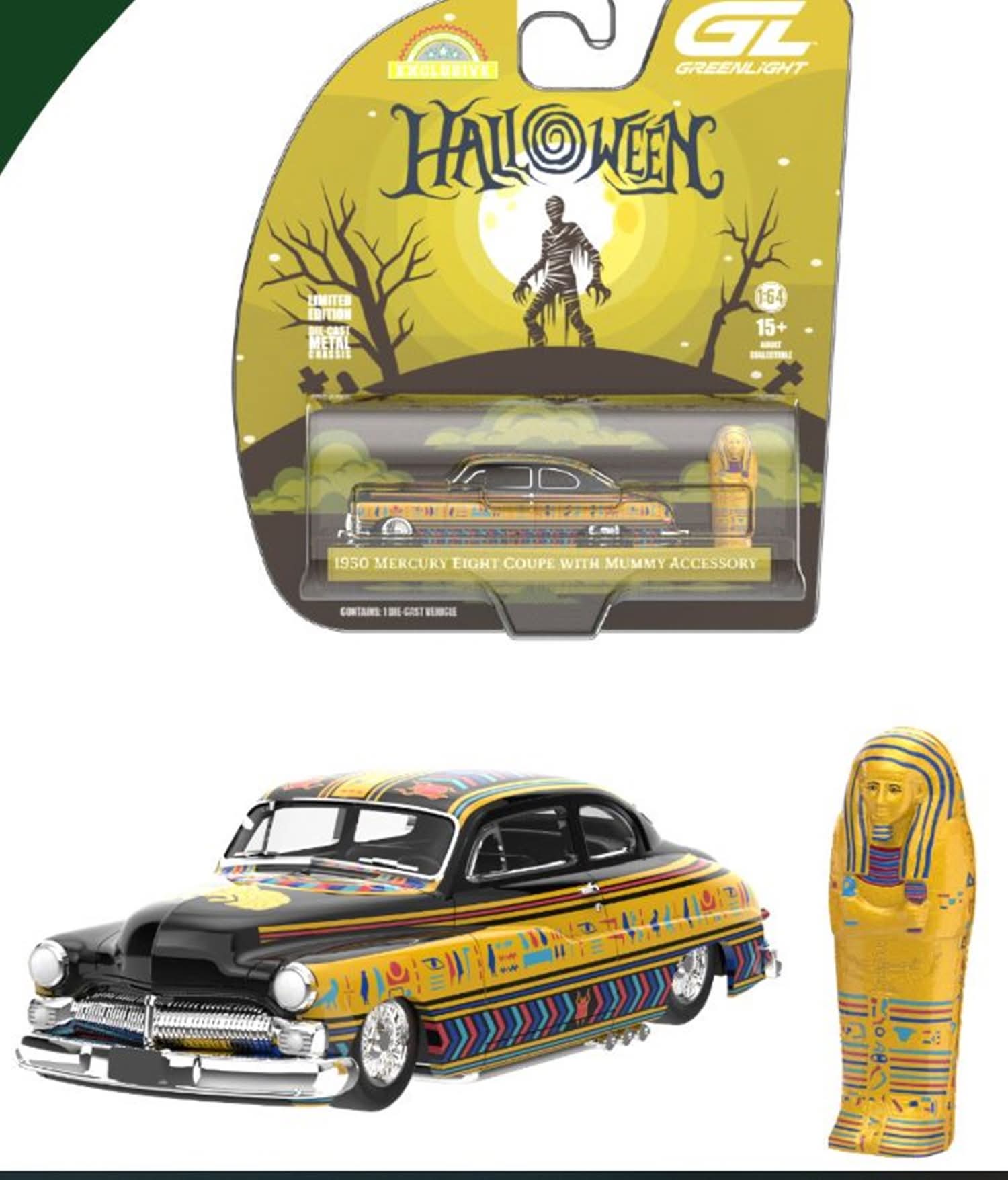 1950 Mercury Eight Coupe – Mummy Tribute with Mummy Accessory