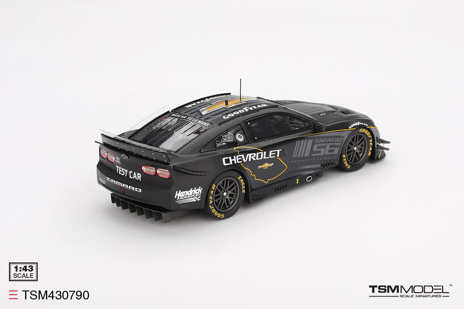 TSM 2025 NASCAR Next Gen Garage 56 Chevrolet Camaro ZL1 #24 Hendrick Motorsports Test Car