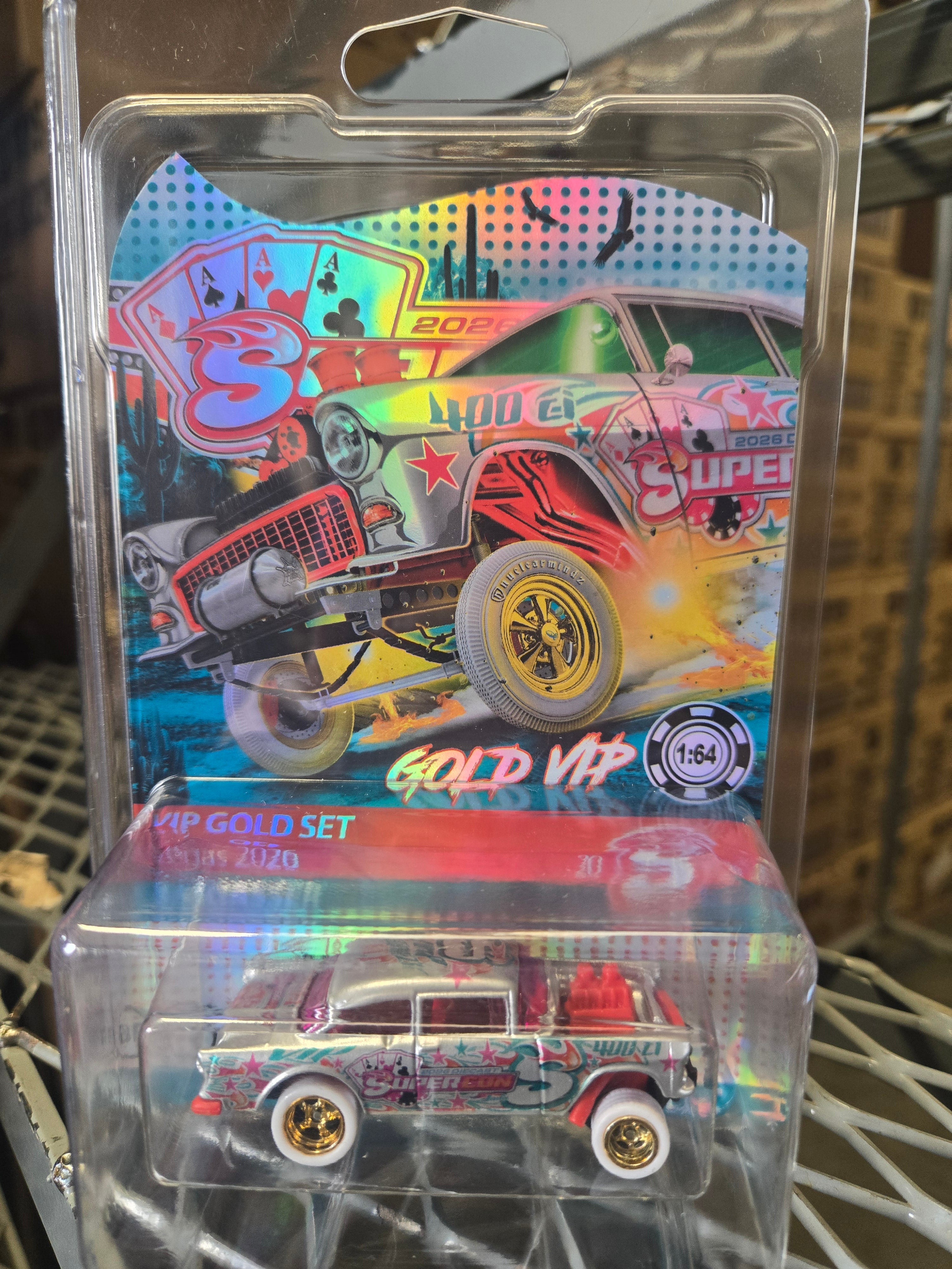 Unreleased NMD Gold VIP 1955 Gasser - Red