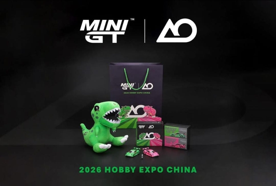 Mini GT HEC Rexy/Roxy Set with Plushie