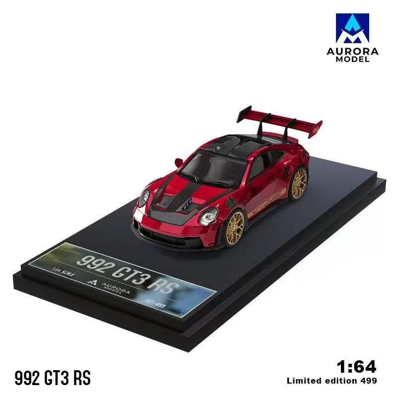 Aurora Model 992 GT3 RS Red