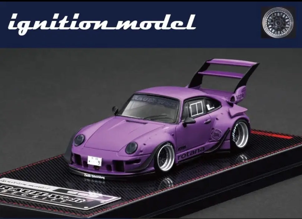 Ignition Model 1/64 RWB 993 Matte Purple