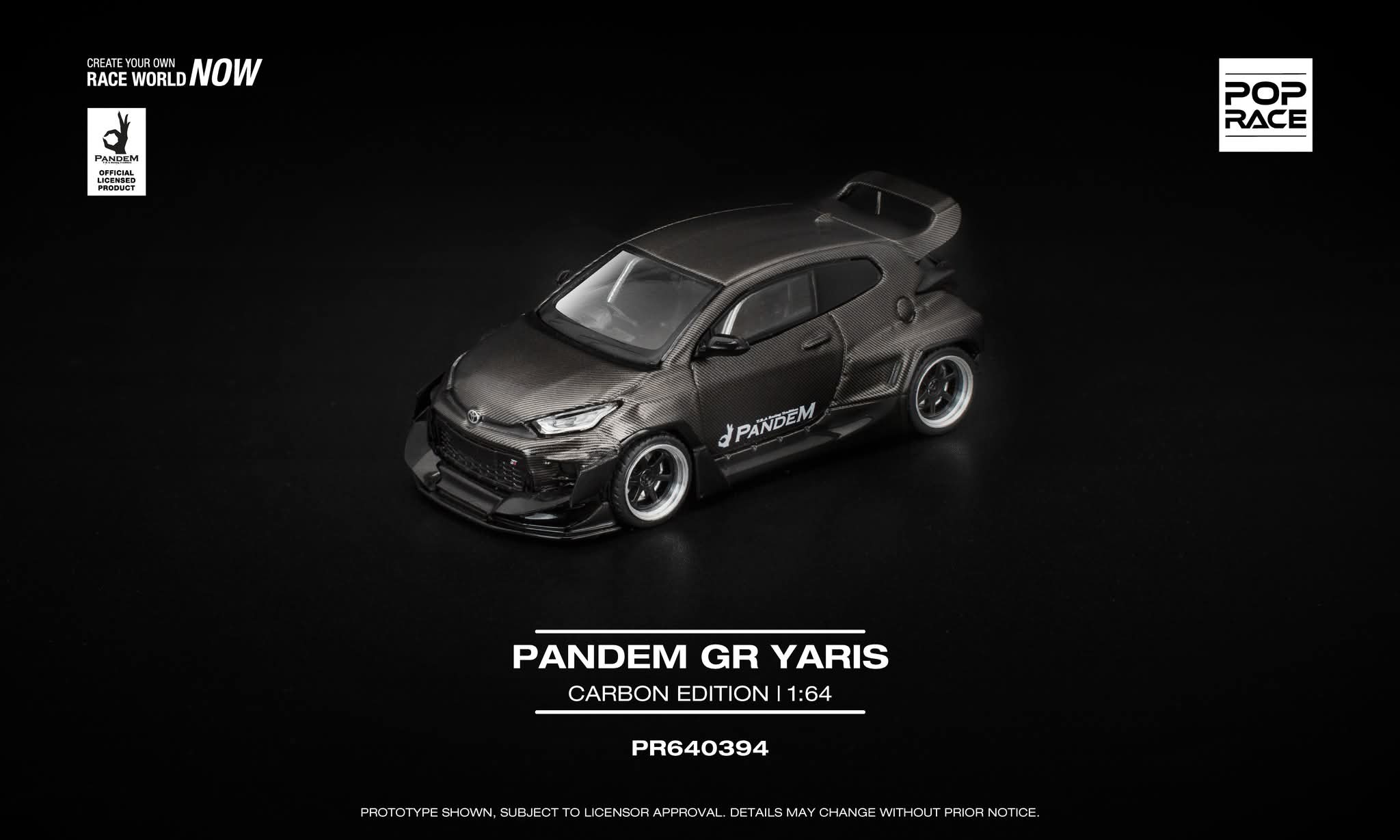 Pop Race PR640394 Pandem GR Yaris