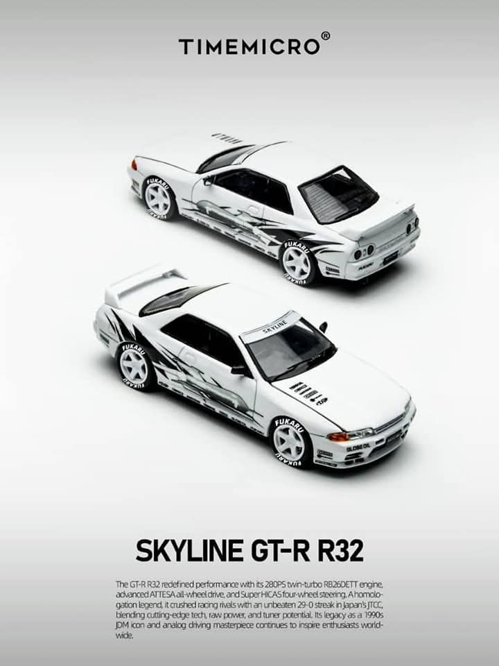 Time Micro Skyline R32 White