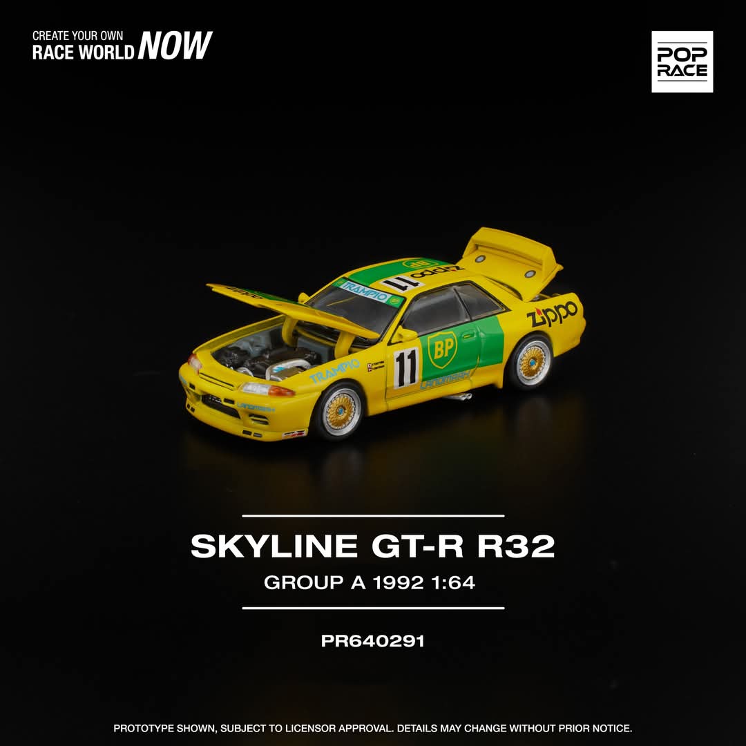 Pop Race PR640291 GT-R R32 GROUP A 1992