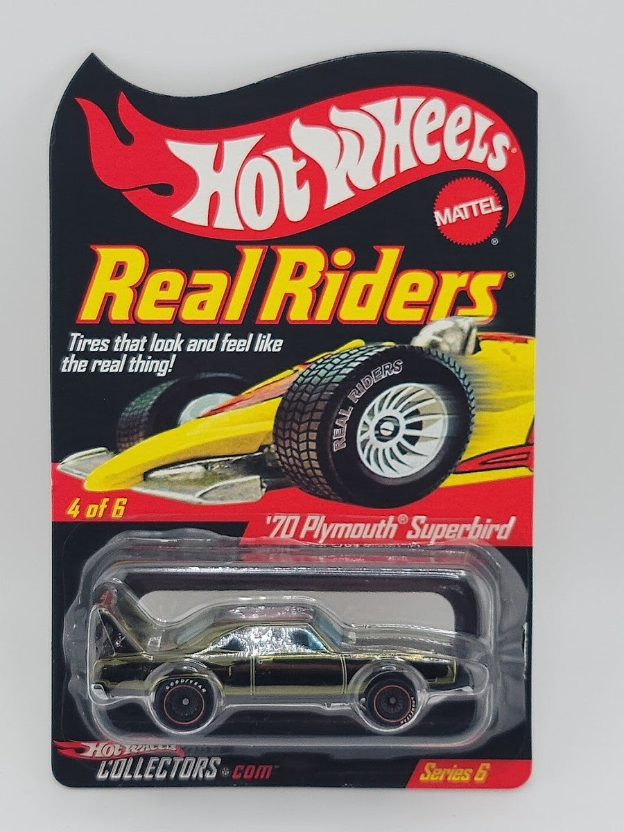 Hot Wheels RLC Real Riders Series 6 - '70 Plymouth Superbird - Redemption Vault Only