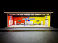 Snake & Mongoose Theme FOR Hot Wheels 1:64 Model Diorama Garage LED Lighting