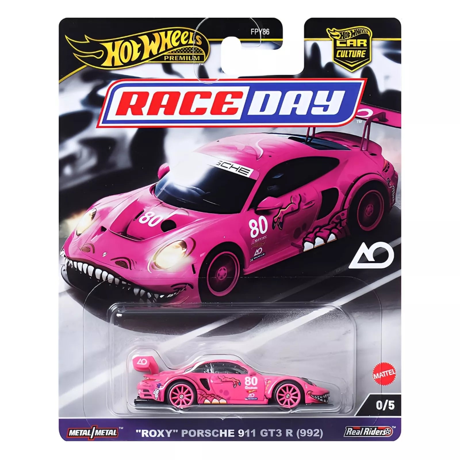 Hot Wheels "Roxy" Porsche 911 GT3 R Pink Chase 0/5