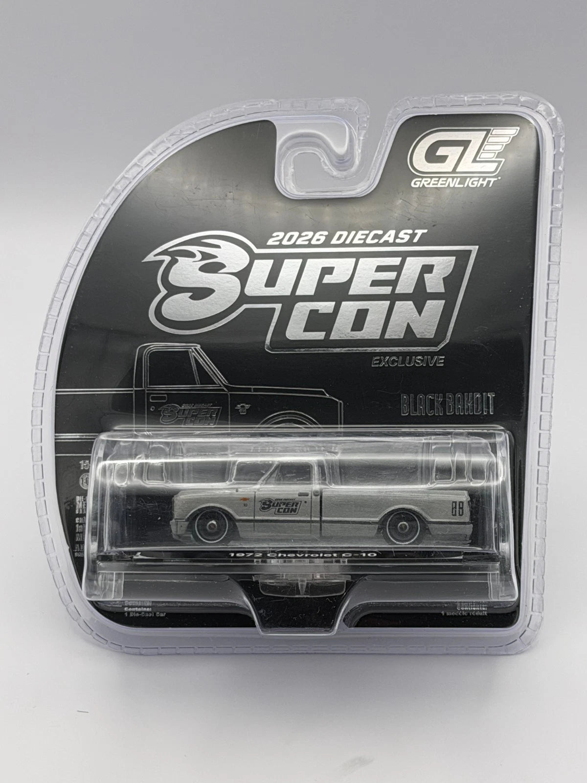 2026 Las Vegas Super Convention Greenlight Black Bandit Short Bed C10 Raw Chase