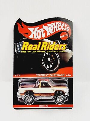 HOT WHEELS RLC REAL RIDERS '83 CHEVY SILVERADO 4X4