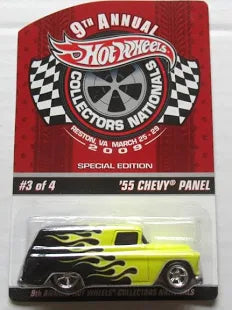 Hot Wheels 55 1955 Chevy Panel 2009 9th Nationals Convention Car
