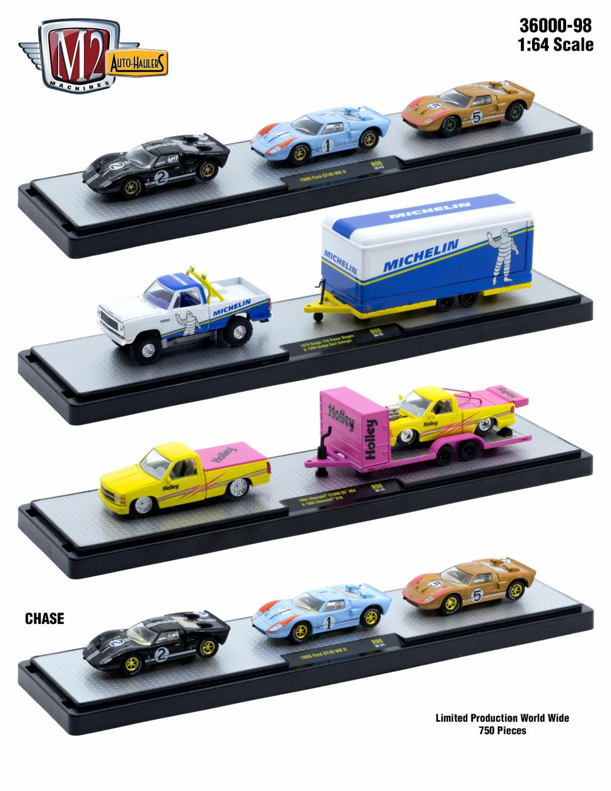 M2 Machines Auto-Haulers 36000 SERIES, RELEASE 98