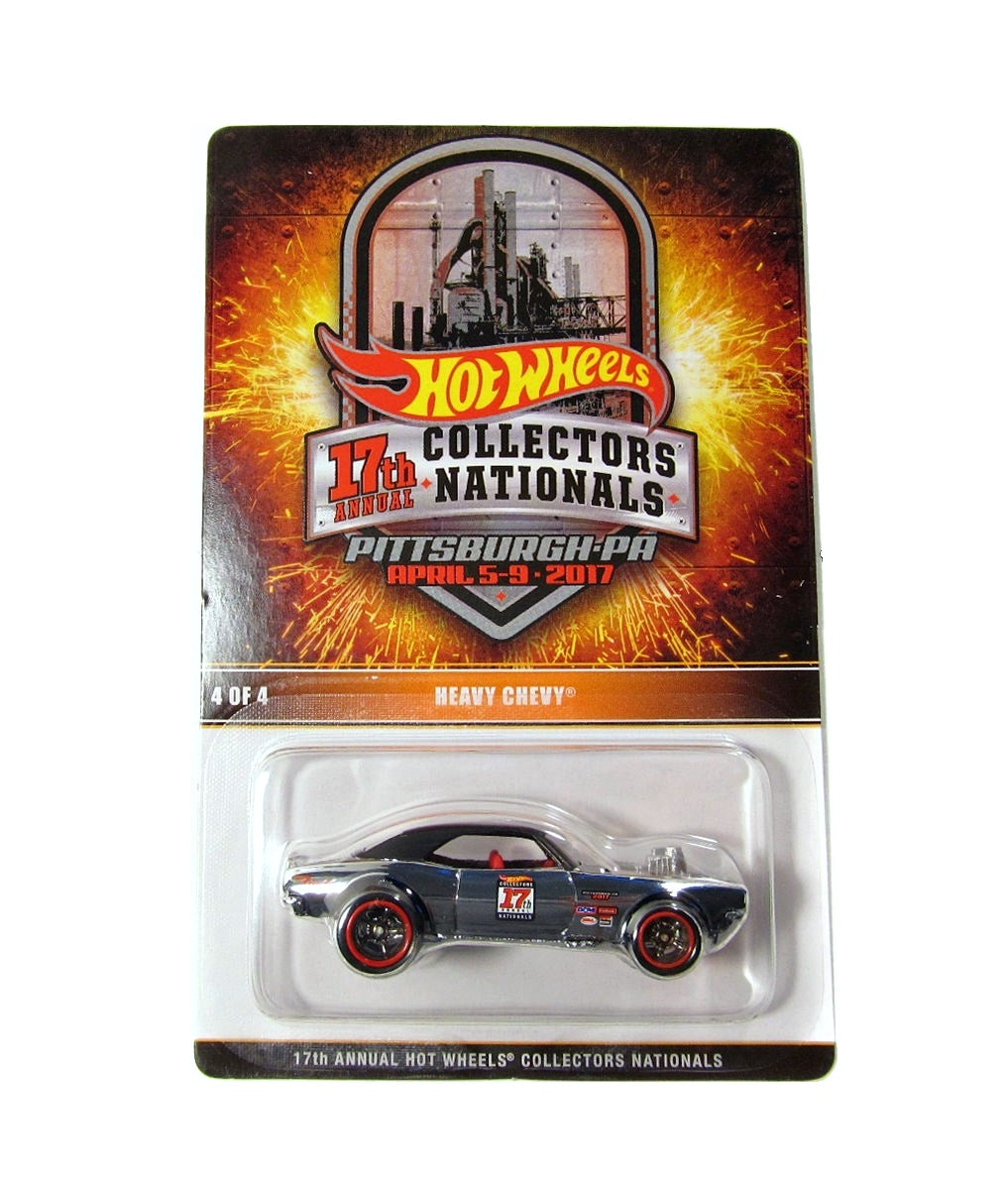 Hot Wheels 2017 17th Collectors Nationals HEAVY CHEVY Finale Car - Consignment