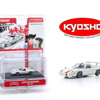 (Preorder) Kyosho 1:64 Circuit Wolf Lotus Europa – White – Limited Edition