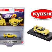 (Preorder) Kyosho 1:64 Initial D Mazda RX-7 FD3S – Yellow – Limited Edition