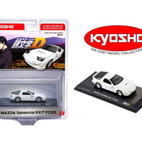 Preorder) Kyosho 1:64 Initial D Mazda Savanna RX-7 FC3S – White – Limited Edition