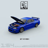 Time Micro Nissan R34 Skyline Blue