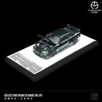 Time Micro Nissan Skyline R34 Black