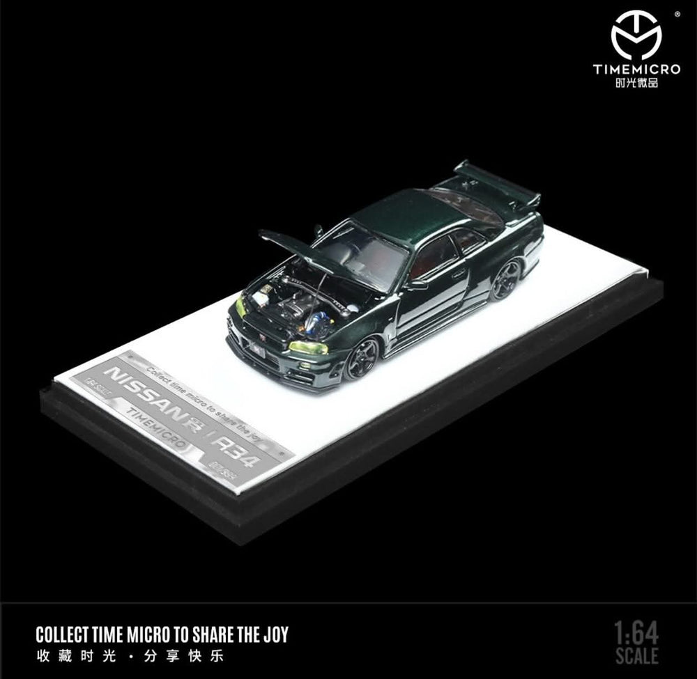 Time Micro Nissan Skyline R34 Black