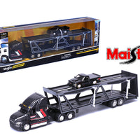 (Preorder) Maisto 1:64 Mack Transporter Open Trailer w/ 1993 Chevrolet 454 SS