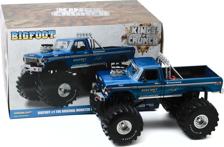 50th Anniversary 1:18 Kings of Crunch - Bigfoot #1 - 1974 Ford F-250 Monster Truck with 66-Inch Tires