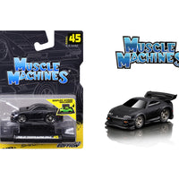 Muscle Machines 1:64 1995-97 Toyota Supra MK4 – Blackout Edition – Series 8 #45