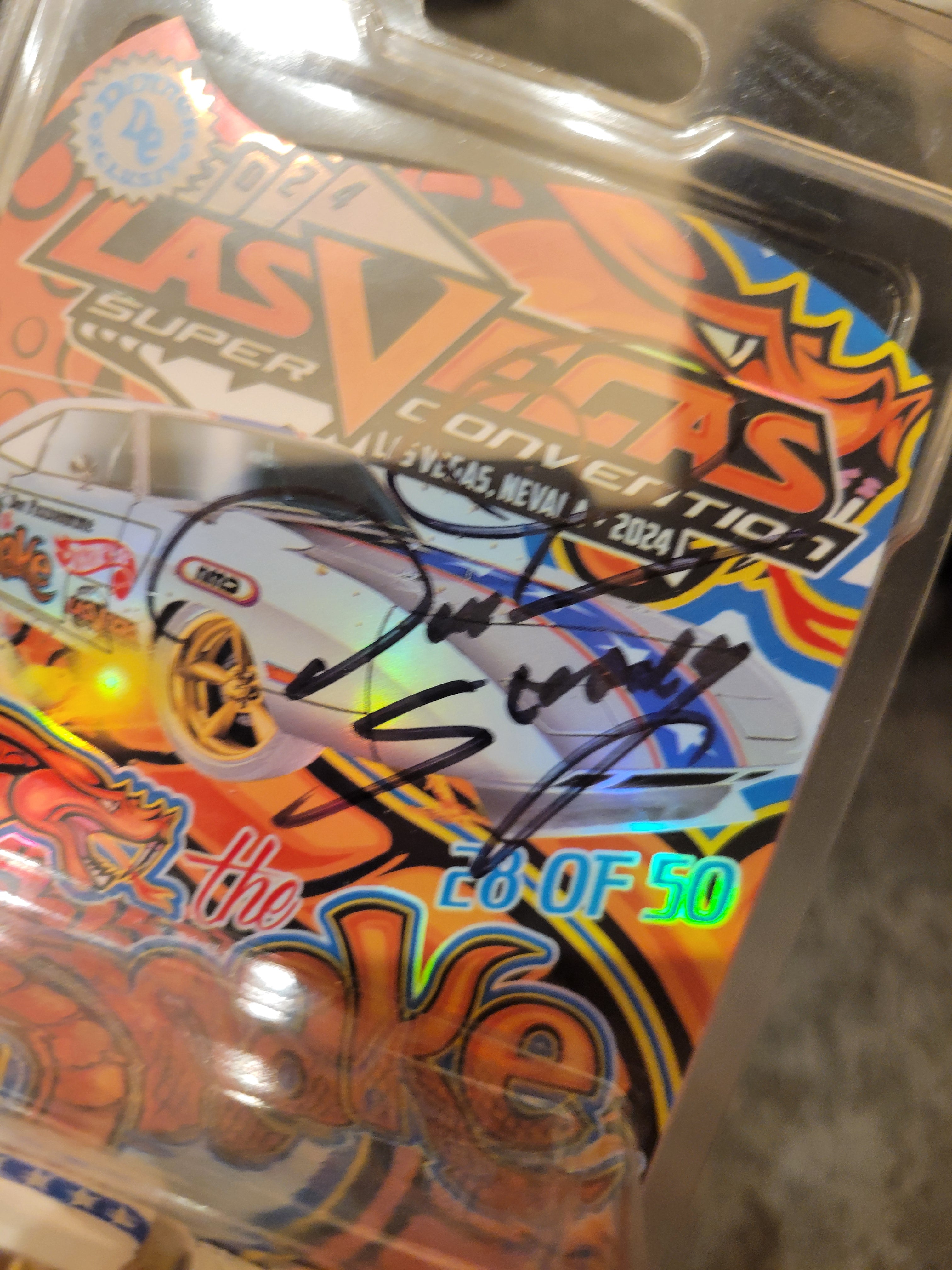 Signed Don Prudhomme Vegas Convention Exclusive SuperBird