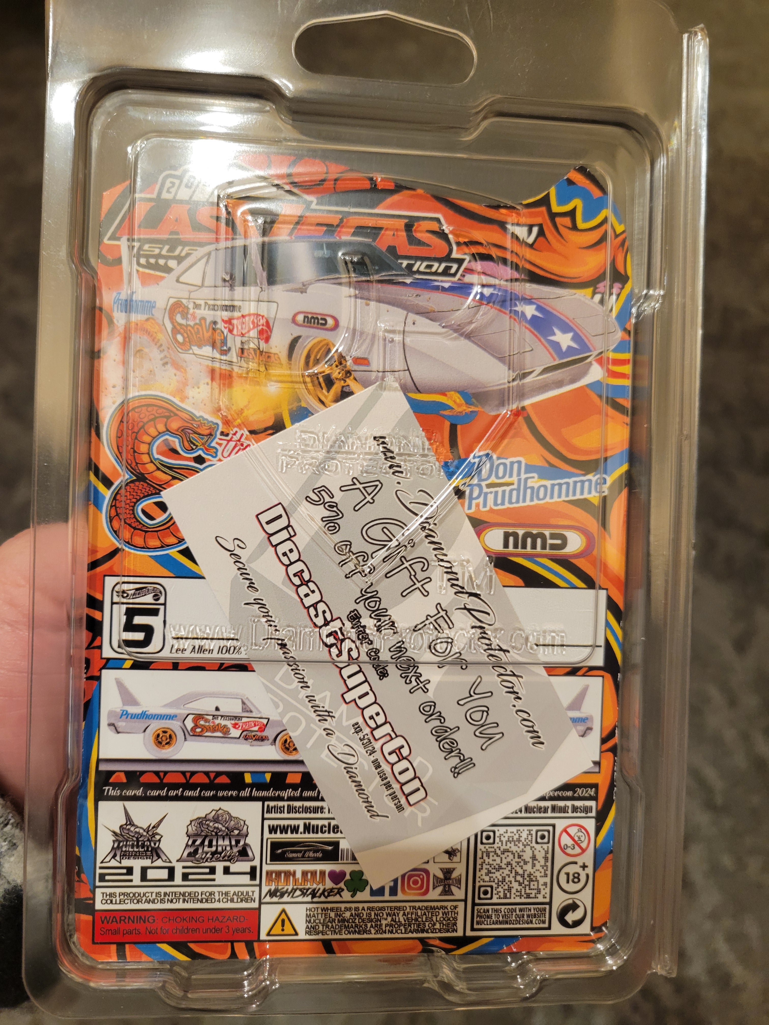 Signed Don Prudhomme Vegas Convention Exclusive SuperBird