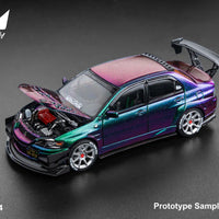 Findclassically 1:64 Mitsubishi 9th Generation Modified Open Cover Version