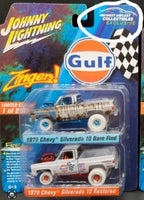 
              Sealed Case of 24 Zinger Gulf Squarebody 2 pack includes White Lightning Chase
            