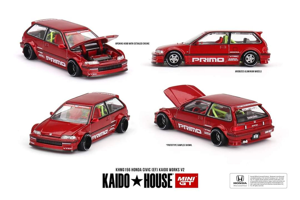 PRE ORDER KHMG156 HONDA CIVIC (EF) KAIDO WORKS V2