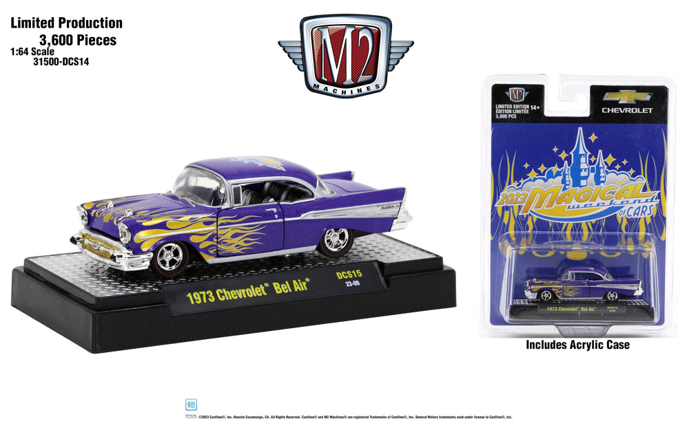 Magical Weekend of Cars Convention M2 Finale 1957 Chevy Finale Exclusive Non Mint Packaging