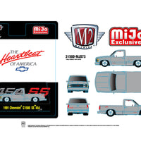 M2 Machines 1:64 1991 Chevrolet C1500 Ss 454 Pickup Truck Limited Edition – Silver – Mijo Exclusives