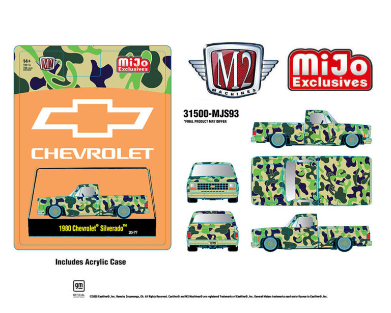 (Preorder) M2 Machines 1:64 1980 Chevrolet Silverado Custom
