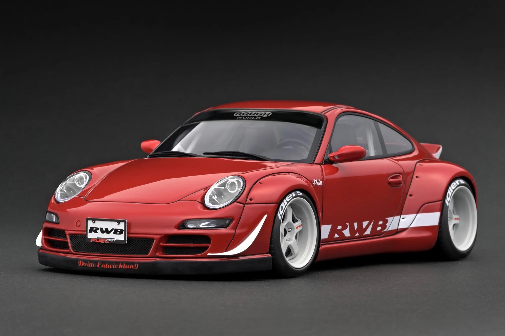 IG3248 RWB 997 Red - Ignition Model 1/18 Scale
