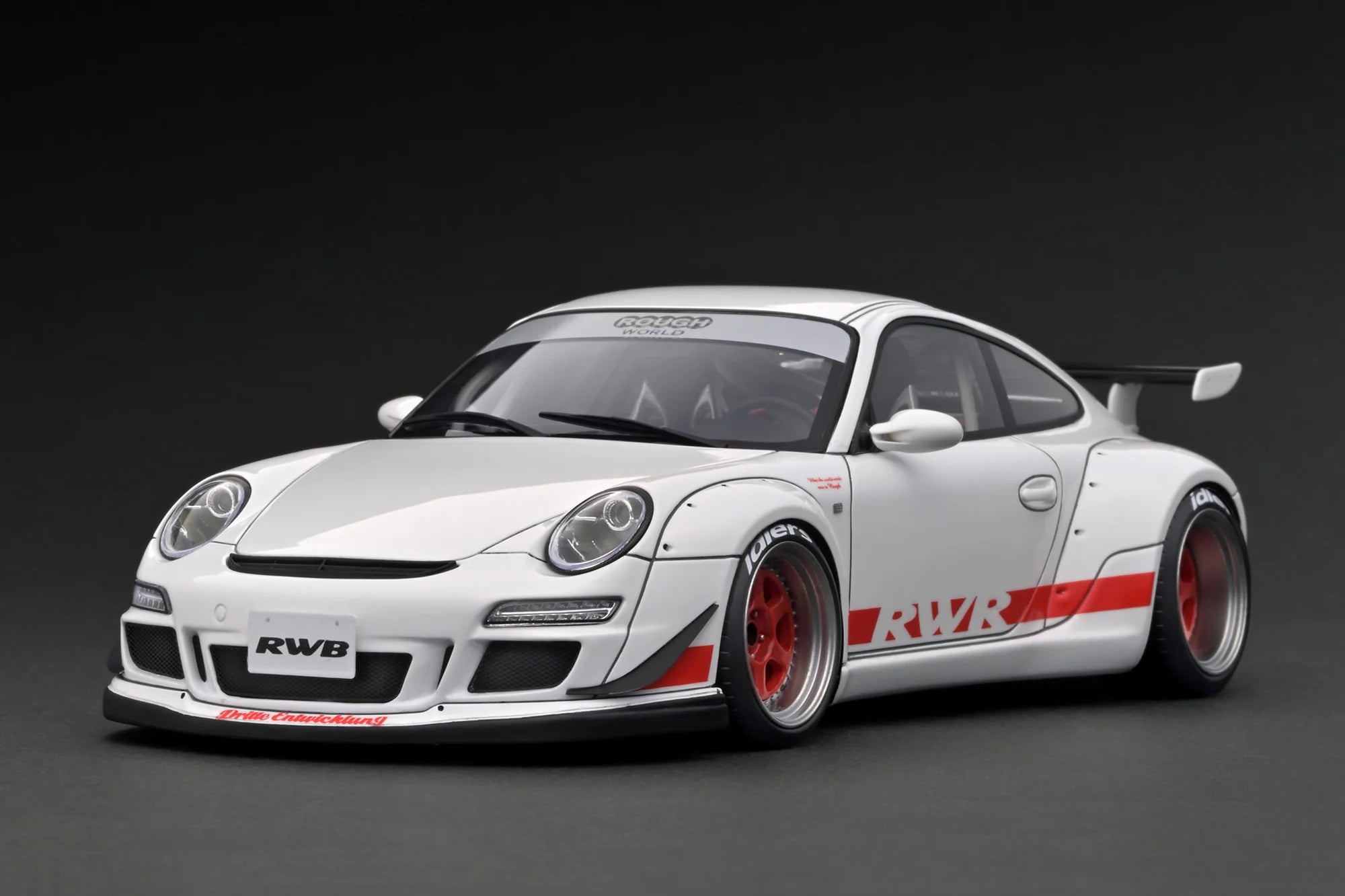 IG3254 RWB 997 GT3 White  - Ignition Model 1/18 Scale