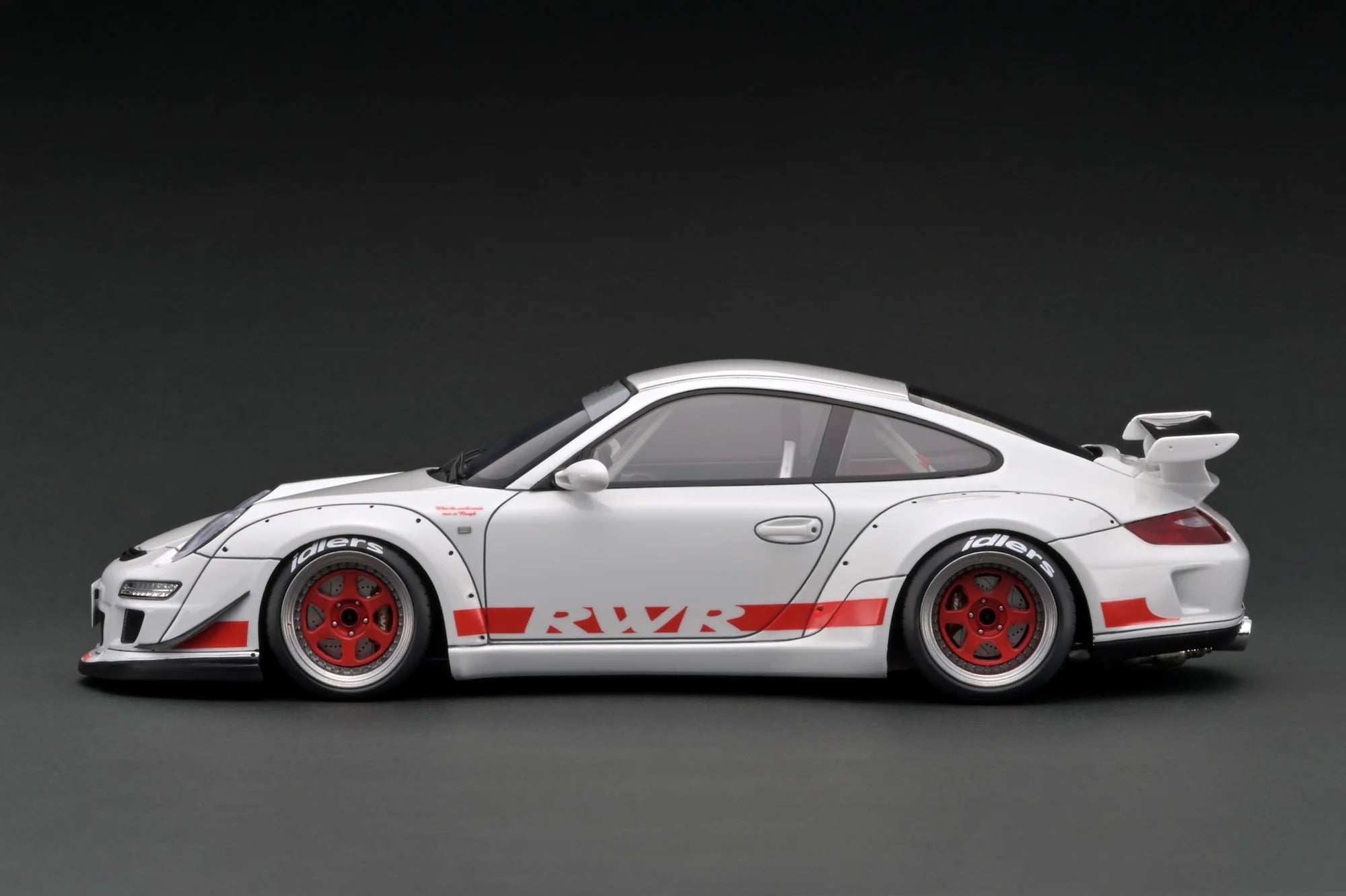 IG3254 RWB 997 GT3 White  - Ignition Model 1/18 Scale