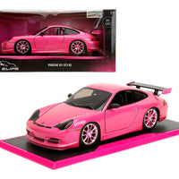 Jada 1:24 Porsche 911 GT3 RS – Candy Hot Pink – Pink Slips
