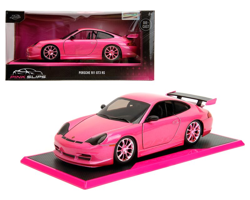 Jada 1:24 Porsche 911 GT3 RS – Candy Hot Pink – Pink Slips