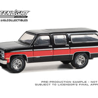 Greenlight 1:64 All-Terrain Series 15 – 1990 Chevrolet Suburban – Two-Tone Red and Black