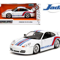 Jada 1:24 Porsche 911 (996) GT3 RS – White – Hyper-Spec