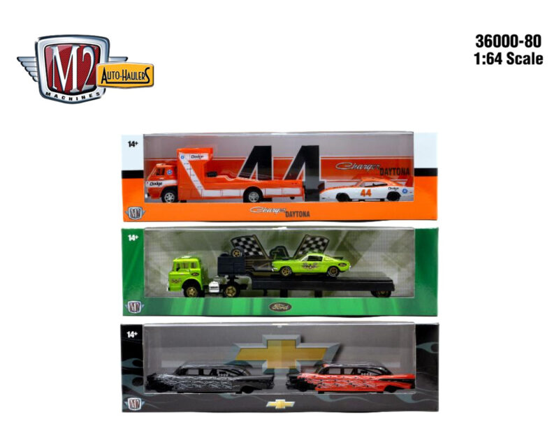 (Preorder) M2 Machines 1:64 Auto-Haulers Release 80 Assortment