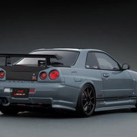 IG3639 TOP SECRET 34GT-R (BNR34) Stealth Gray  - Ignition Model 1/18 Scale