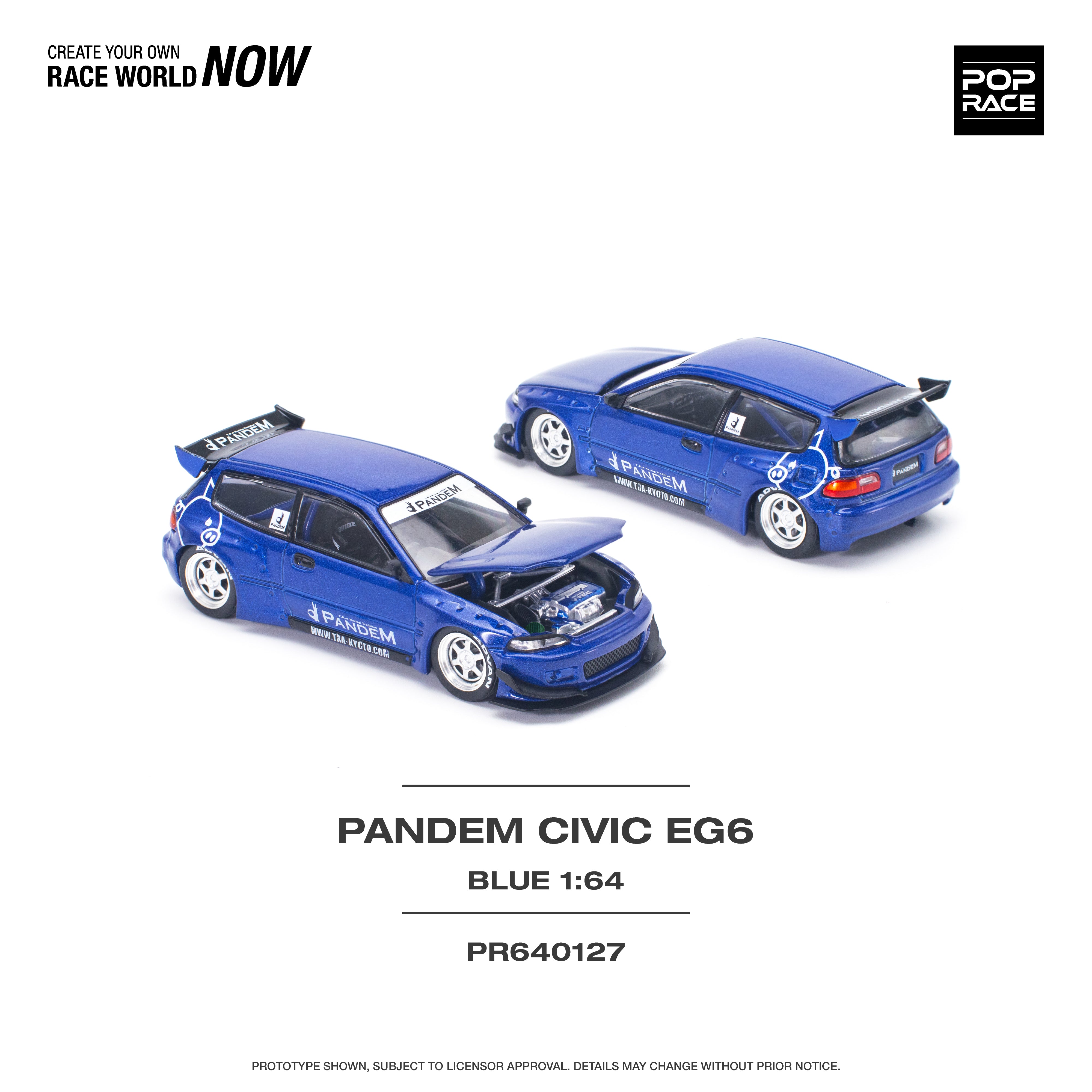 PR640127 – PANDEM EG6 METALLIC BLUE