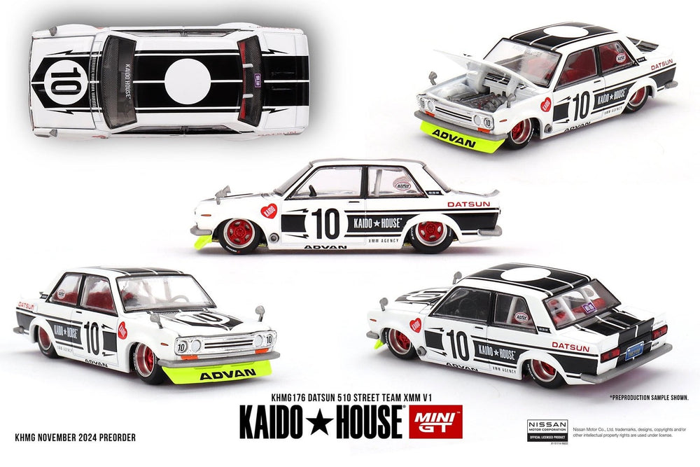 Kaidohouse Datsun 510 Street Team XMM V1 (KHMG176)